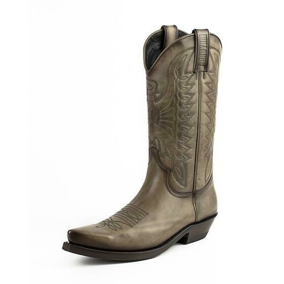 Bottes 1920 vintage taupe