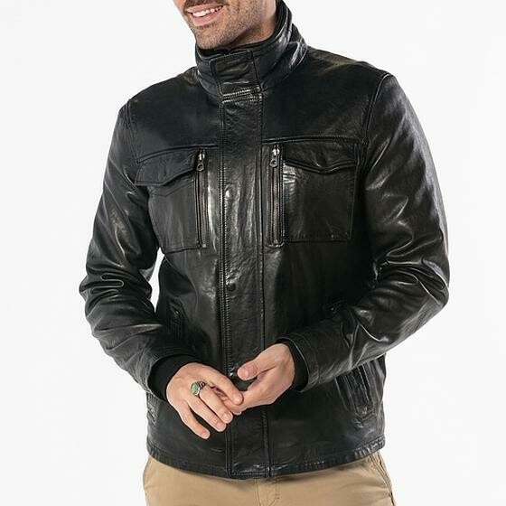 Veste cuir Anders