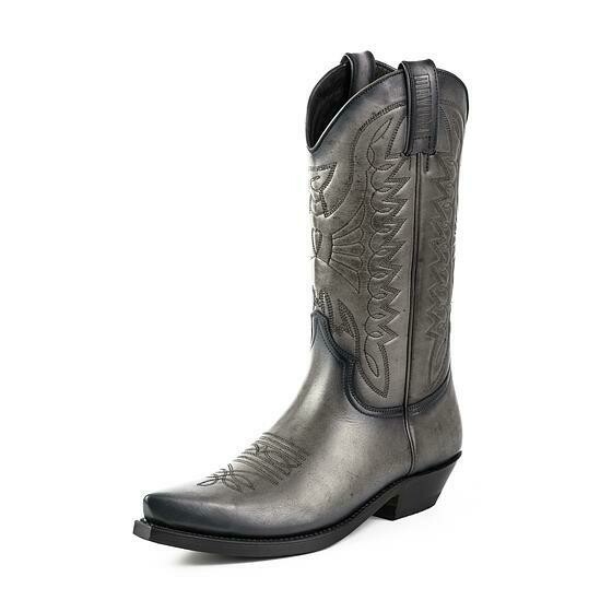 Bottes 1920 vintage gris