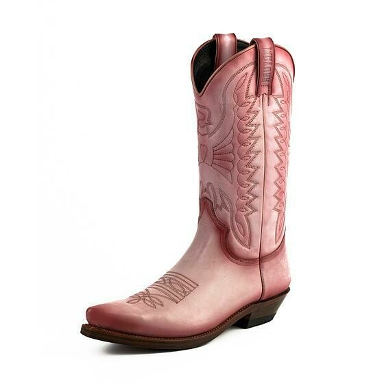 Bottes 1920 rose vintage
