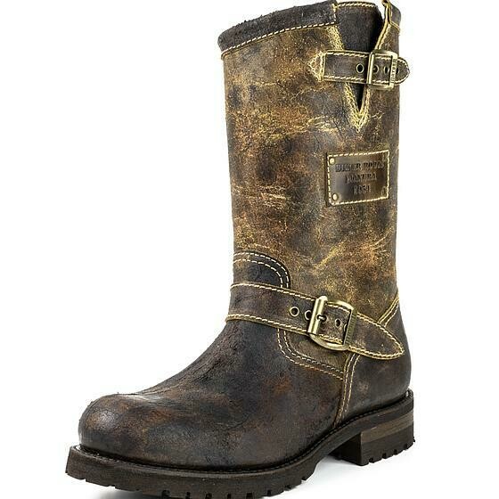 Bottes moto vintage