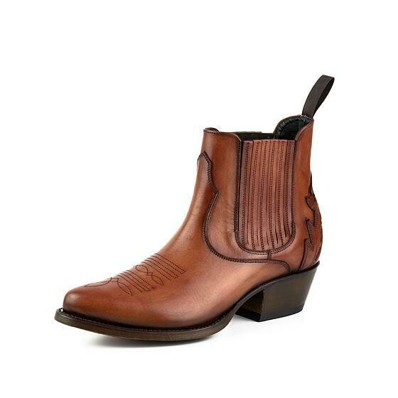 Boots Marilyn cognac
