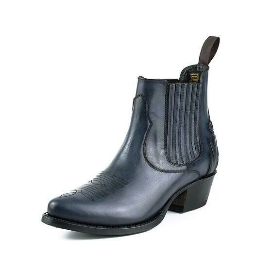 Boots Marilyn bleu