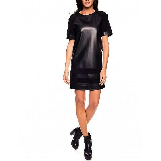 Robe cuir