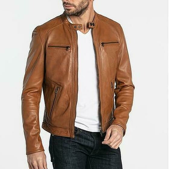 Blouson Cuir Emerson