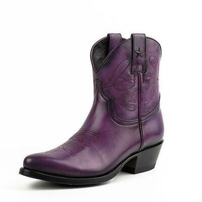 Boots femme violettes