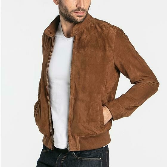 Blouson Oragan cuir nubuck