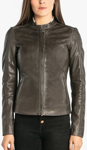 Blouson cuir Maliang