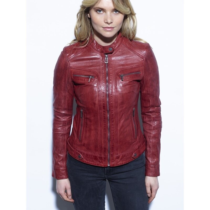 Blouson cuir  Silène