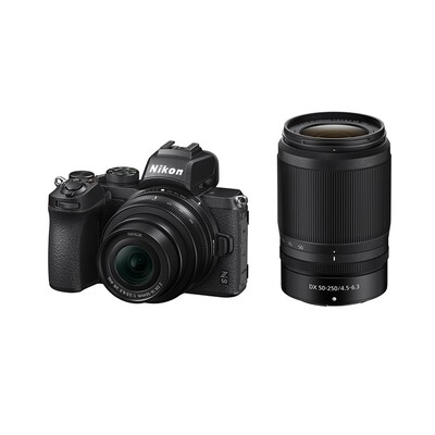 Nikon Z50 Kit mit 16-50mm + 50-250mm VR - ''Swiss Garantie''