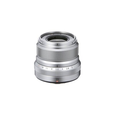 Fujinon XF 23mm 2.0 R WR (silver) - ''Swiss Garantie''