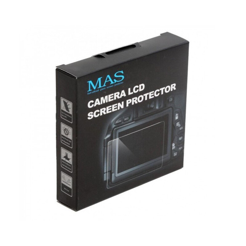 MAS Monitor Schutzglas für Sony A6000 / A6300 / A6400