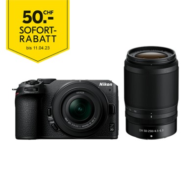 Nikon Z30 Kit mit 16-50mm + 50-250mm VR - ''Swiss Garantie'' - inkl. CHF 50.- Sofortrabatt