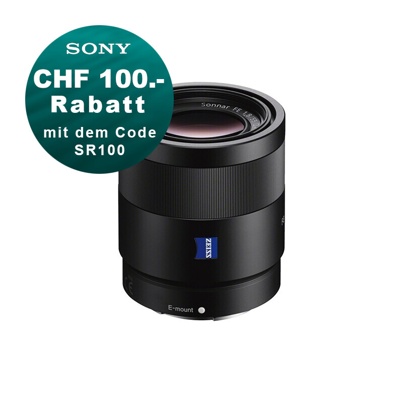 Sony FE 55mm 1.8 Zeiss - ''4 Jahre Garantie''