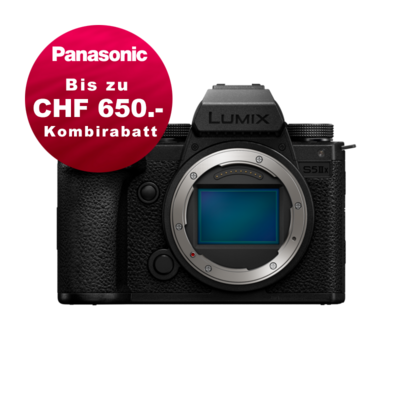 Panasonic S5 Mark II X Gehäuse - Bis zu CHF 650.- Kombirabatt