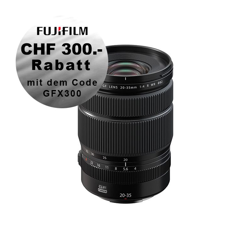 Fujinon GF 20-35mm 4.0 R WR - &#39;&#39;Swiss Garantie&#39;&#39; - CHF 300.- Sofortrabatt