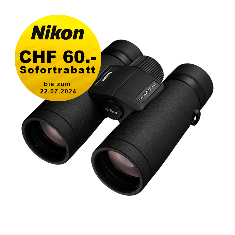 Nikon Monarch M7 10x30 - CHF 60.- Sofortrabatt