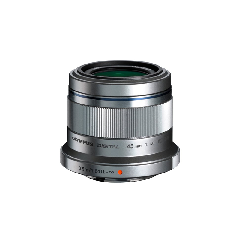 Olympus M.Zuiko 45mm 1.8 (silver)