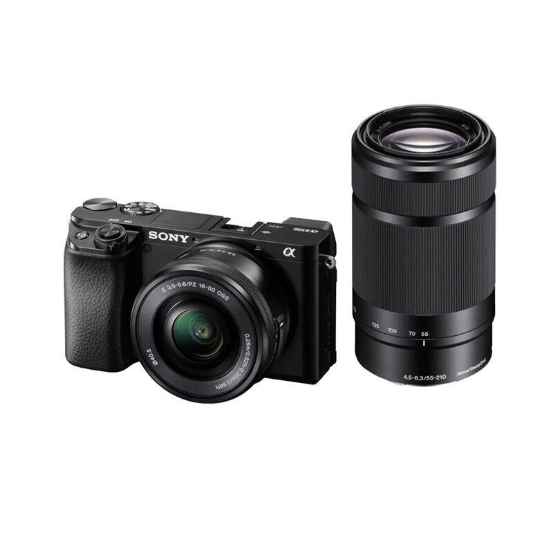 Sony A6100 A Kit mit 16-50mm II + 55-210mm