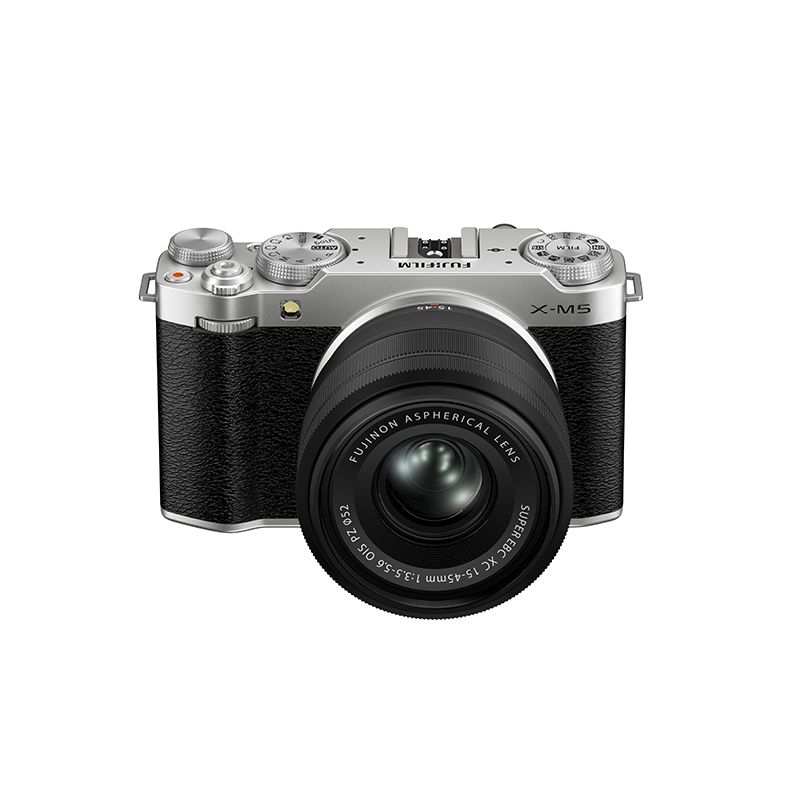 Fujifilm X-M5 Kit mit 15-45mm (silver) - &quot;Swiss Garantie&quot;