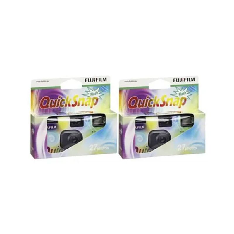 Fujifilm Quick ED 27 Flash 2-er Pack 400 Einwegkameras