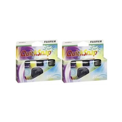 Fujifilm Quick ED 27 Flash 2-er Pack 400 Einwegkameras