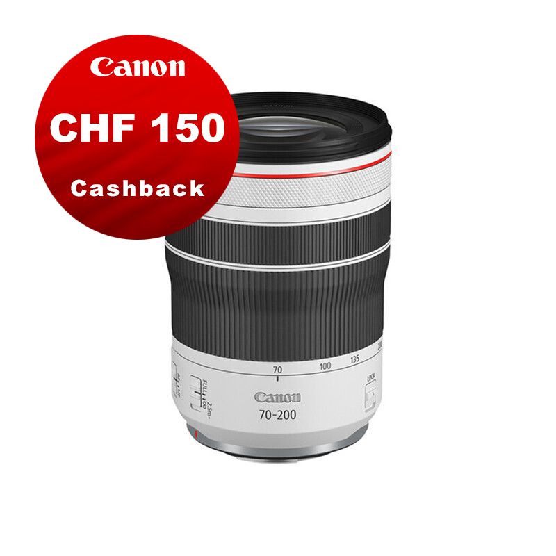 Canon RF 70-200mm 4.0 L IS USM - &#39;&#39;Premium Garantie&#39;&#39; - CHF 150 Cashback