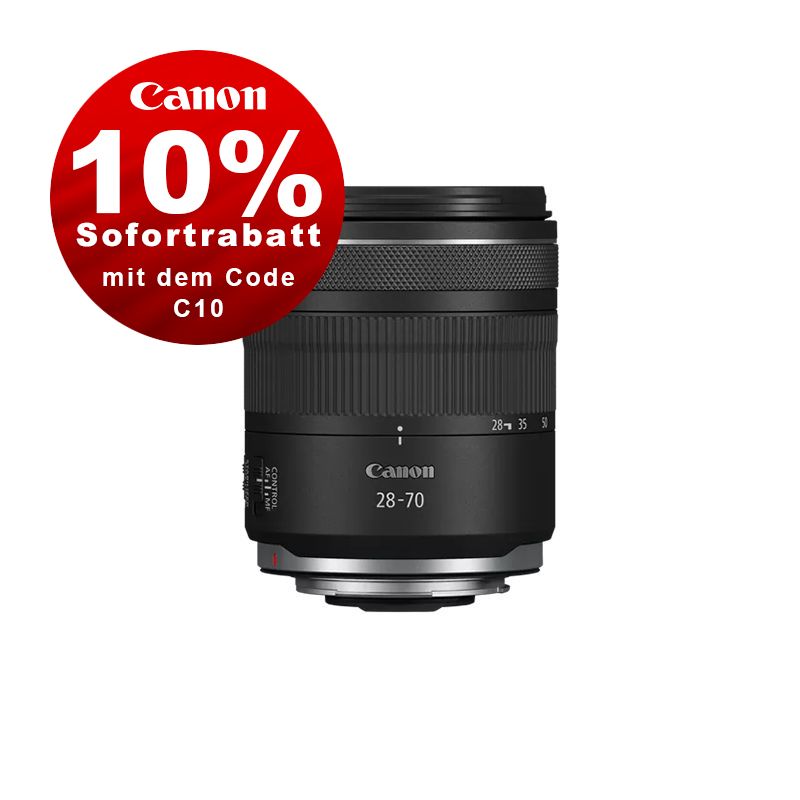 Canon RF 28-70mm f/2.8 IS STM - 10% Sofortrabatt mit Code: C10