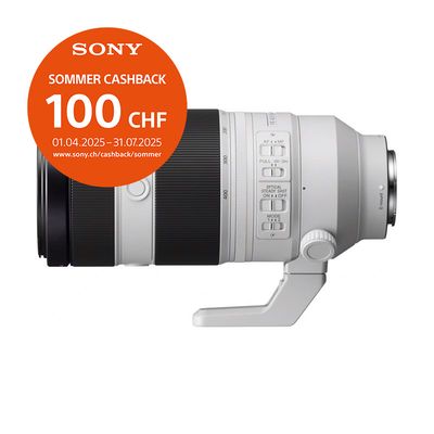 Sony FE 100-400mm 4.5-5.6 GM OSS - &#39;&#39;4 Jahre Garantie&#39;&#39; - CHF 100 Cashback