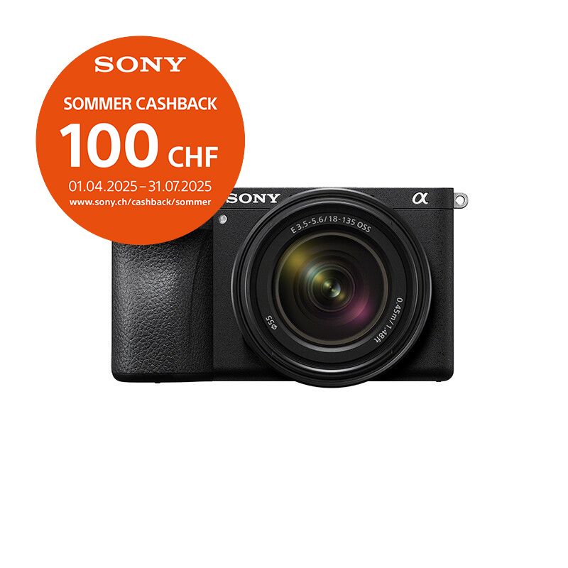 Sony A6700 Kit mit 18-135mm - &#39;&#39;4 Jahre Garantie&#39;&#39; - CHF 100 Cashback