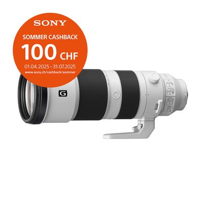 Sony FE 200-600mm 5.6-6.3 G OSS - &#39;&#39;4 Jahre Garantie&#39;&#39; - CHF 100 Cashback