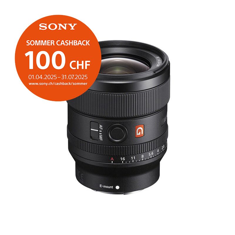 Sony FE 24mm 1.4 GM - &#39;&#39;4 Jahre Garantie&#39;&#39; - CHF 100 Cashback