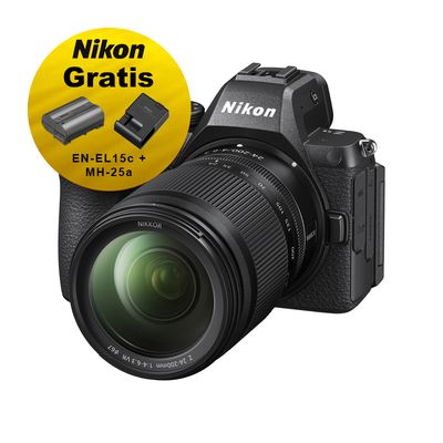 Nikon Z5II Kit mit 24-200mm - &#39;&#39;Swiss Garantie&#39;&#39; + EN-EL15c + MH-25a Gratis Einführungsangebot