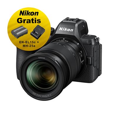 Nikon Z5II Kit mit 24-70mm 4.0 S - &#39;&#39;Swiss Garantie&#39;&#39; + EN-EL15c + MH-25a Gratis Einführungsangebot