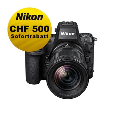Nikon Z8 Kit mit 24-120mm 4.0 - &#39;&#39;Swiss Garantie&#39;&#39; - inkl. Nikon Sofortrabatt