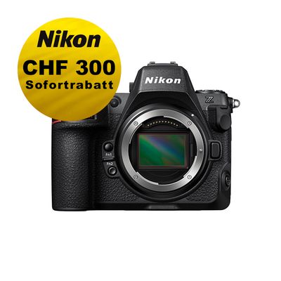 Nikon Z8 Gehäuse - &#39;&#39;Swiss Garantie&#39;&#39; - inkl. Nikon Sofortrabatt