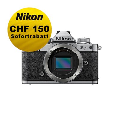 Nikon Z fc Gehäuse - &#39;&#39;Swiss Garantie&#39;&#39; - inkl. Nikon Sofortrabatt