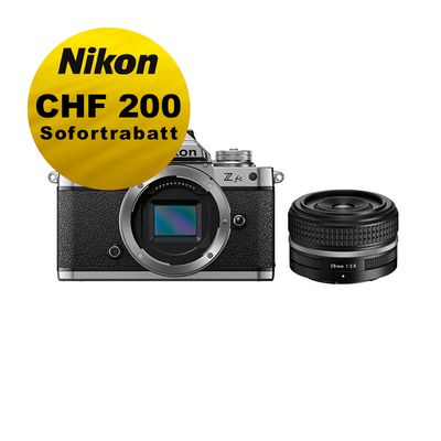 Nikon Z fc Kit mit 28mm 2.8 SL - &#39;&#39;Swiss Garantie&#39;&#39; - inkl. Nikon Sofortrabatt