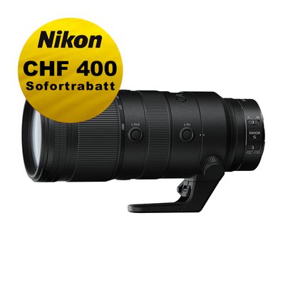 Nikon Z 70-200mm 2.8 S VR - &#39;&#39;Swiss Garantie&#39;&#39; - inkl. Nikon Sofortrabatt
