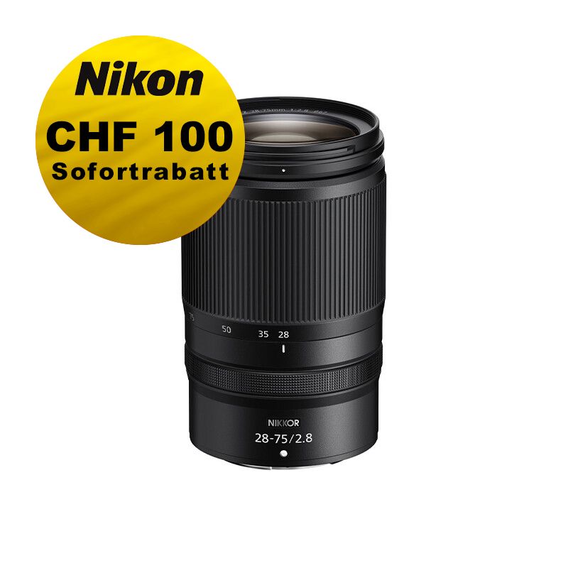 Nikon Z 28-75mm 2.8 - &#39;&#39;Swiss Garantie&#39;&#39; - inkl. Nikon Sofortrabatt