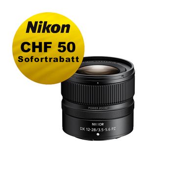 Nikon Z 12-28mm 3.5-5.6 PZ VR DX - &#39;&#39;Swiss Garantie&#39;&#39; - inkl. Nikon Sofortrabatt