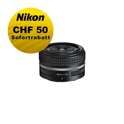 Nikon Z 28mm 2.8 SE - &#39;&#39;Swiss Garantie&#39;&#39; - inkl. Nikon Sofortrabatt