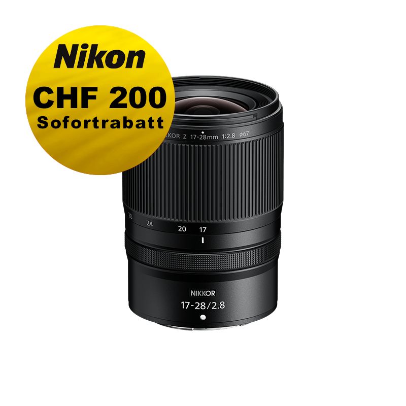 Nikon Z 17-28mm 2.8 - &#39;&#39;Swiss Garantie&#39;&#39; - inkl. Nikon Sofortrabatt