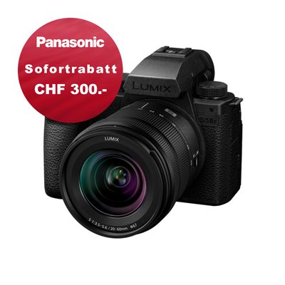 Panasonic S5 Mark II X Kit mit 20-60mm - 5 Jahres Garantie - CHF 300 Sofortrabatt