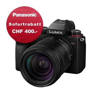 Panasonic S5D Kit mit 28-200mm - CHF 400 Sofortrabatt