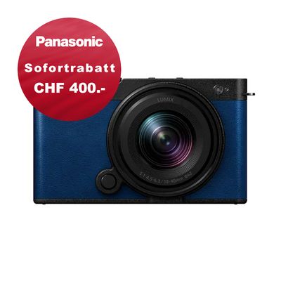 Panasonic S9 Kit mit 18-40mm 4.5-6.3 Night Blue - 5 Jahres Garantie - CHF 400 Sofortrabatt