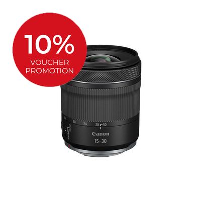 Canon RF 15-30mm 4.5-6.3 IS STM - 10% Rabatt mit Code C10