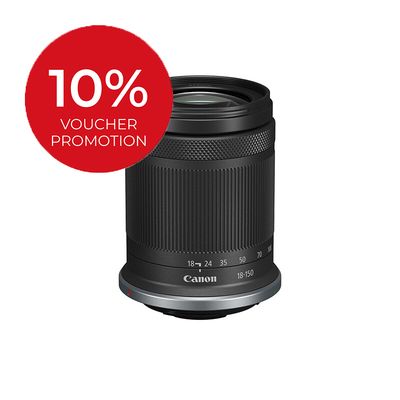 Canon RF-S 18-150mm 3.5-6.3 IS STM - 10% Rabatt mit Code C10