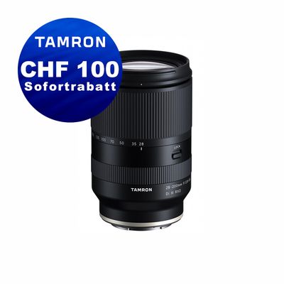 Tamron 28-200mm 2.8-5.6 Di III RXD - CHF 100 Sofortrabatt