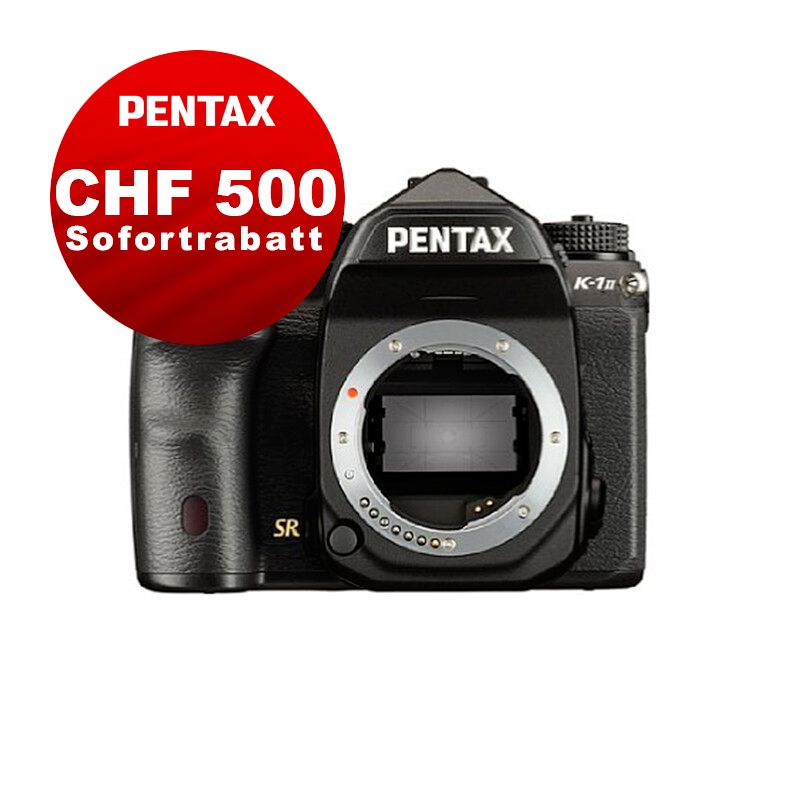 Pentax K-1 Mark II Gehäuse - CHF 500 Sofortrabatt
